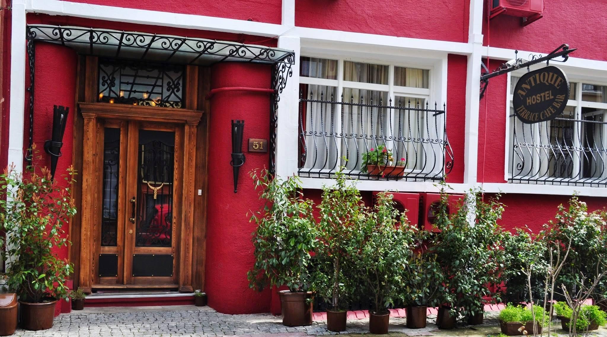 Antique Hostel Istanbul Exterior foto